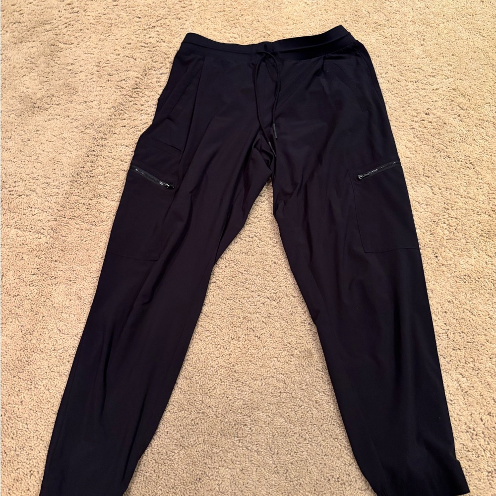 Athleta Women’s Dark Joggers with Zippered Pockets